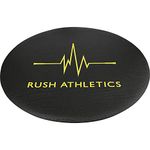 RUSH ATHLETICS Round Jump Rope Fitness MAT v2- Non-Slip, 1.4m Diameter 6mm Thick, Best for Skipping, Yoga, Bodyweight Exercises, Home Workout mat, Includes Carry Case, Durable