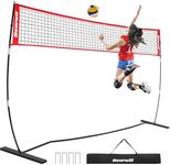 Bearwill Volleyball Net, 12FT Porta