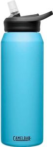 CamelBak Eddy+ 32oz Water Bottle with Straw in Nordic Blue - Insulated Stainless Steel Thermos with Double Wall