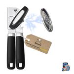 Navani Can Opener with Magnet - Efficient Can Openers That Work - Tin Openers for Arthritis Hands - Manual Tin Opener UK Heavy Duty - Smooth Edge, Arthritis-Friendly Options, Can-Opener Included