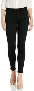 NYDJ Women's Ami Skinny Jeans in Sure Stretch Denim, Black, 2