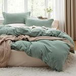 Bedsure Sage Green Duvet Cover King