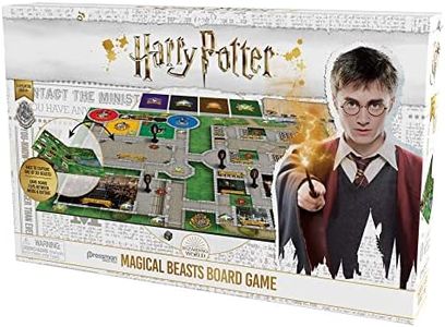 Crown & Andrews Harry Potter The Quest for The Magical Beasts Board Game, Multicolor, 4330-06