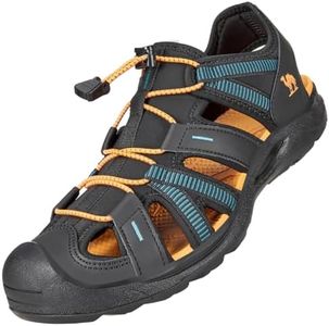 CAMEL CROWN Men's Waterproof Hiking Sandals Closed Toe Water Sandals Athletic Sport Sandals Summer Sandal Beach sandals for Outdoor