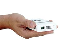 AAXA LED Pico Micro Video Projector - Pocket Size Portable Mobile Mini Projector with mini-HDMI, built-in Media Player & Speakers, 3.5mm Aux Out, Micro SD/USB readers and 80 Min Lithium-Ion Battery