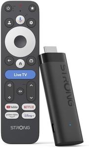 STRONG LEAP-NOVA-X Streaming TV Stick, 4K Ultra HD, Android 14, 32GB Speicher, Dolby Vision & Audio, HDR10+, Wi-Fi 6, HDMI 2.1, Sprachsteuerung und über 5000 Apps