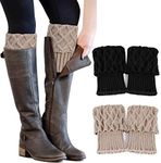 PHOGARY 2 Pairs Winter Warm Boot Cu