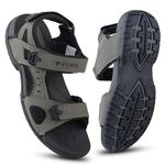 FUEL Sandals & Floaters for Mens & Boys Comfortable & Lightweight Dailywear, Anti-Skid Flexible & Breathable for Running, Walking Stylish Casual Sandal for Outdoor Footwear For Gents (2112-04)