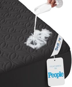 BEDLORE Waterproof Mattress Protector, California King Size Mattress Pad