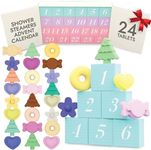 Shower Steamers Aromatherapy - Relaxation Gifts for Women, Shower Bombs, Unique Spa Gifts Shower Tablets, Stocking Stuffers for Women & Men (Advent Calendar 2024 Adult)