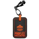 Ergodyne Proflex 365 Mini Kneeling Pad with Glove Grabber, 4" x 6" x 1" , Black