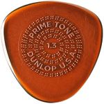 Dunlop Primetone Semi-Round 1.3mm Sculpted Plectra (Grip) - 3 Pack