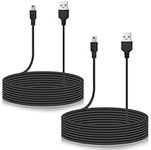 Smays 15 ft Long Mini USB Cable for