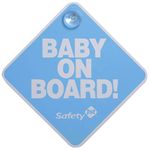 Safety 1st Baby On Board Blue, 1-Pack (TS236)