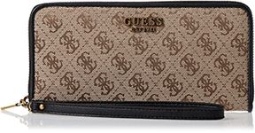 Guess Women's LBL Wallets Billfold, Milk/Black, Large