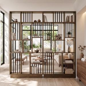 Tribesigns 71" Room Divider Screen, Wall Divider for Room Separation, 2PCS