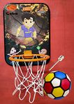 Zobro Basket Ball kit for Kids Playing Indoor Outdoor Basket Ball Hanging Board with Ball (Design May Vary)