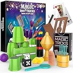 AEROQUEST Magic Kit for Kids, 300+ Magic Tricks Perfect Toy for Boys and Girls, Magic Wand Magician Set with Instruction Manual and Video for Beginners Ages 6 7 8 9 10 11 12 Years Old