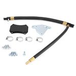 EGR Delete Kit, EGR Valve Cooler Delete Kit Fit for GMC Duramax 2011-2015 6.6L LML Diessl