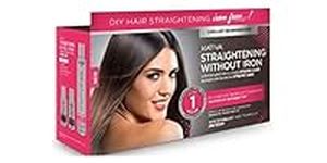 Kativa - Brazilian Hair Straightening Kit - with Keratin and Cupuacu - No Hair Straightener Needed