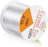 Clear Bead Cord,0.8 mm Beading Thre