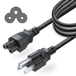 T POWER 5FT Long 3 Prong TV Power Cord for LG LED LCD Smart 1080p HDTV 32LB5600 42LN5400 42LB5600 42LN5700 42LN5300 47LB5800 50LB5900 55LB5900 Heavy Duty AC Wall Plug Cable