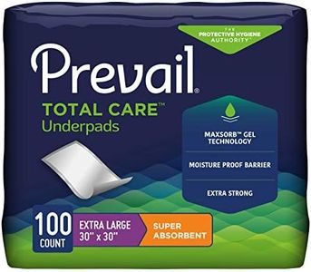 Prevail Proven | Super Absorbent Underpad | Ultimate Absorbency | 30"x30" X-Large Pad | 100 Count (4 Packs of 25)