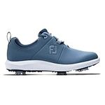 FootJoy Women's Ecomfort Golf Shoe, Blue White, 5 UK