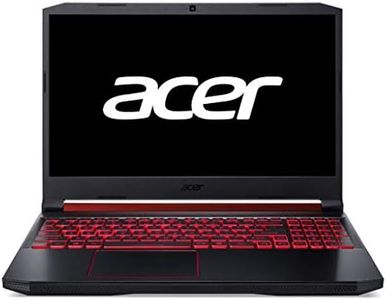 Acer Nitro 5 - Ordenador portátil Gaming 15.6" FullHD (Intel Core i7-9750H, 8GB RAM, 1TB HDD+128GB SSD, Nvidia GTX1650-4GB, Linux) Negro - Teclado QWERTY Español