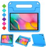 BMOUO Kids Case for Samsung Galaxy Tab A 10.1 (2019) SM-T510/T515, Shockproof Light Weight Protective Handle Stand Kids Case for Galaxy Tab A 10.1 Inch 2019 Release SM-T510/T515 - Blue