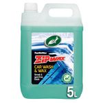 Turtle Wax Zip Wax Super Concentrated Car Wash & Wax – 5 Litre Fast, Effective Cleaning – Brilliant Shine Every Time