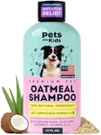 Pet Oatmeal Anti-Itch Shampoo & Conditioner in One! Smelly Puppy Dog & Cat Wash! Relief for Allergies, Itchy, Dry, Irritated Skin!! Smells Amazing! (1 btl)