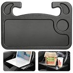 Cutequeen Trading car 1pcs Eating/Laptop Steering Wheel Desk Black(Pack of 1)