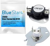 279769 Dryer Thermal Cut-Off Kit Replacement Part by Blue Stars - Exact Fit for Whirlpool & Kenmore Dryers - Replaces 3389946 3398671 3977394 695563 ap3094224