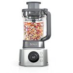 Ninja SS400C Foodi Power Blender Ultimate System with XL Smoothie Bowl Maker and Nutrient Extractor, Silver, 72oz