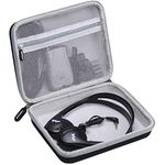 Aproca Hard Travel Storage Carrying Case for Williams Sound PKT D1 EH Pocketalker Ultra Duo Pack Amplifier Headphone