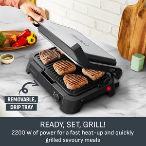 Tefal SuperGrill 3-in-1 XL Electric Grill – Large Multi-Function