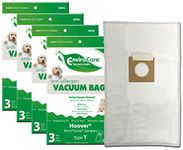 Envirocare 12 Hoover Hepa Allergy Type Y Bags Windtunnel Upright Vacuum Cleaners
