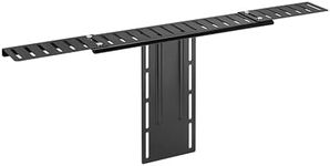 Mount Plus MDS12-3 Wide All-In-One VESA Compatible Monitor Shelf for Device Organizer | Perfect for Online Meetings and Live Streaming Such As Cameras, Microphones, Spotlights, Webcams | Height Adjustable (27.2" Wide)