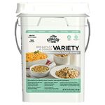 Augason Farms Breakfast & Dinner Variety Emergency Food Supply 7 lbs 5.21 oz 4 Gallon Pail