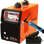 YQX 250AMP DIGI AC DC Pulse TIG/TIG/MMA Inverter Welder Aluminium Welding Machine + Foot Pedal