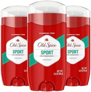 Old Spice Aluminum Free Deodorant for Men, High Endurance Sport, 24/7 Odor Protection, 3 Oz Each, (Pack Of 3)