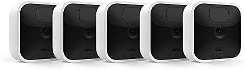 Blink Indoor (3rd Gen) – wireless, HD security camera with two-year battery life, motion detection, and two-way audio – 5 camera system