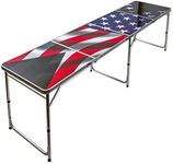 8' Folding Beer Pong Table with Bot
