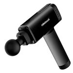 RoboTouch TorqueL Pro Massage Gun Deep Tissue Percussion Muscle Massager for Pain Relief, Handheld Electric Body Massager Sports Portable Super Quiet Brushless, Black