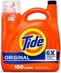 Tide Liquid Laundry Detergent, Original, 100 loads, 146 fl oz, HE Compatible