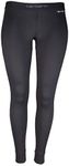 Carhartt Women's Force Midweight Tech Thermal Base Layer Pant, Deep Black, Medium
