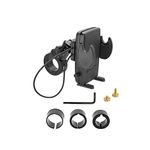 ARKON Mounts MC4B432 Mega Grip Premium Aluminum Motorcycle Handlebar Smartphone Mount