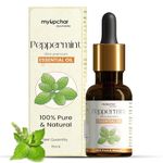 myUpchar ayurveda Peppermint Pudina Oil | Pure And Natural Peppermint Essential Oil For Enhancing Skin Radiance, Rejuvenating Care For Face, Scalp & Skin | Steaming & Diffuser - 15 Ml