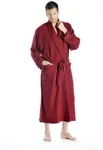 Cashmere Boutique 100% Pure Cashmere Full Length Robes for Men – Shawl Collar, Lightweight, Soft Plush, Winter Warm, and Cozy